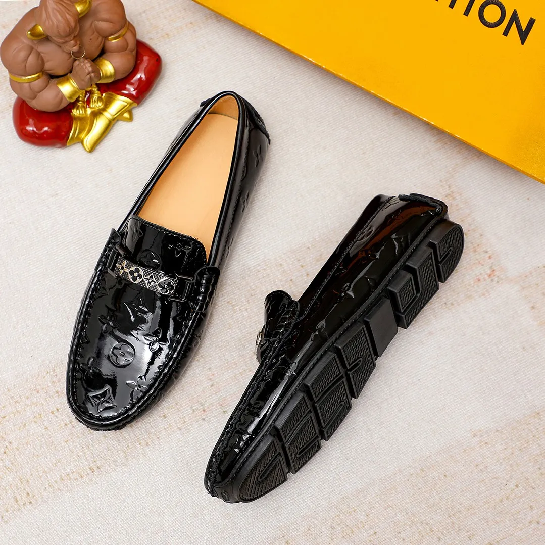 Men's shoes 💰360 💰 LV Louis Vuitton's top-quality Peaches men's shoes 💯Original copy of the official website, the upper is made of imported official website 1:1 material ❌Italian 🇮🇹 cowhide surface, imported pigskin lining. It’s definitely not made with ordinary craftsmanship, it’s the model used by celebrities! The factory’s craftsmanship is designed to create the most perfect shoes for trendy men! Colors available! 38-45 yards